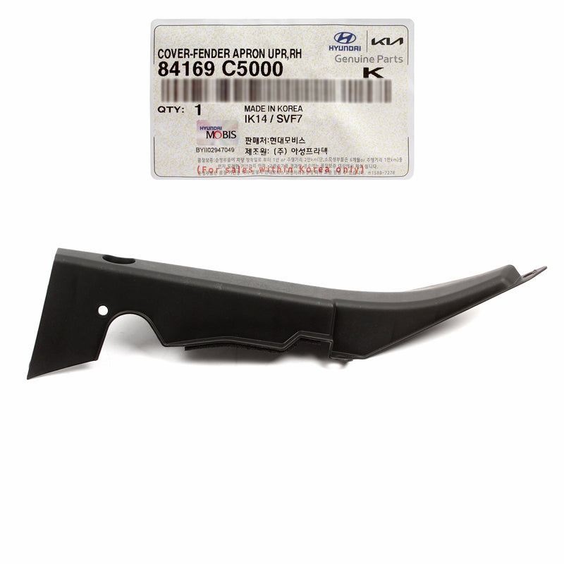 Front Fender Cover Trim RIGHT RH for 2016-2020 Kia Sorento 84169C5000 GENUINE