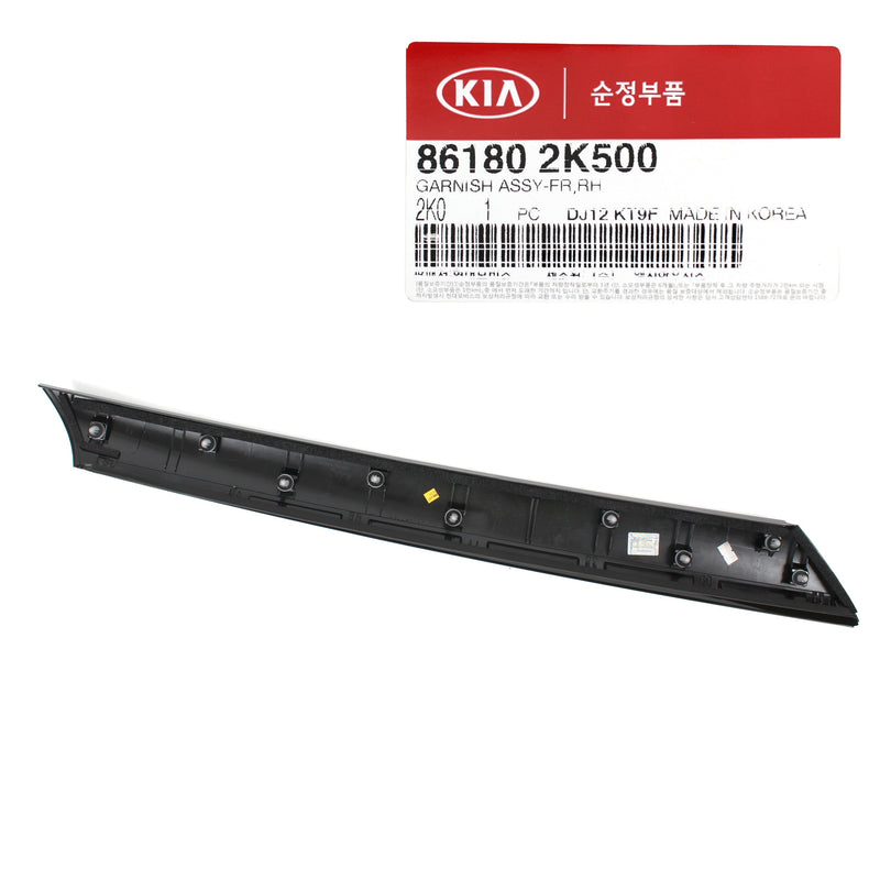 Exterior Pillar Trim Molding Garnish RIGHT for 10-13 Kia Soul 861802K500 GENUINE