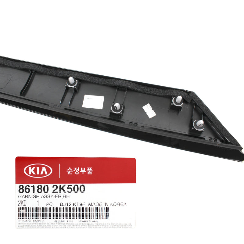 Exterior Pillar Trim Molding Garnish RIGHT for 10-13 Kia Soul 861802K500 GENUINE