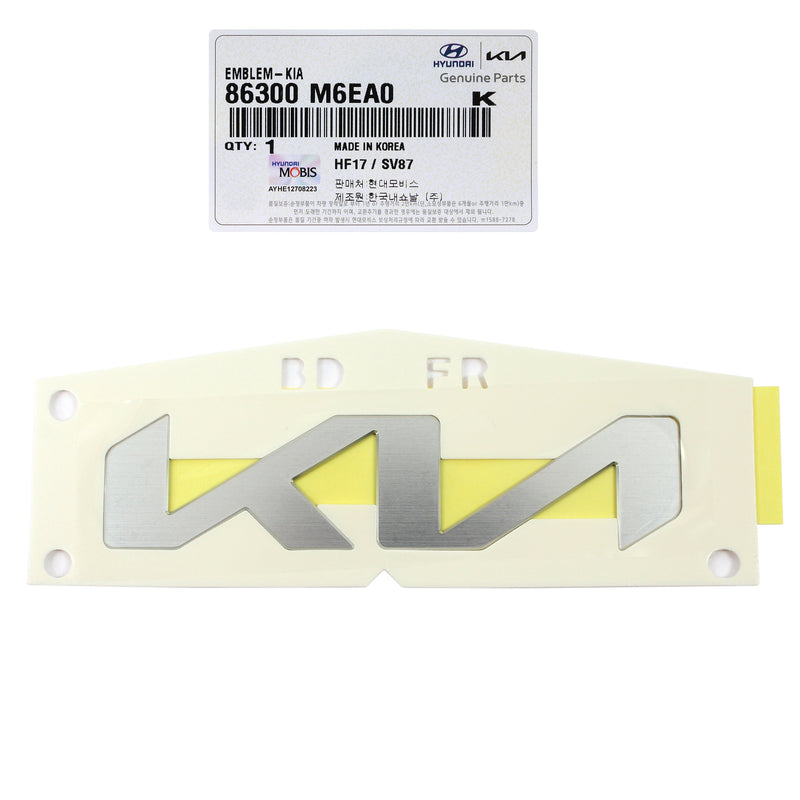 Front Hood KIA Logo Emblem for 22-23 Kia Forte Cerato K3 86300M6EA0 GENUINE