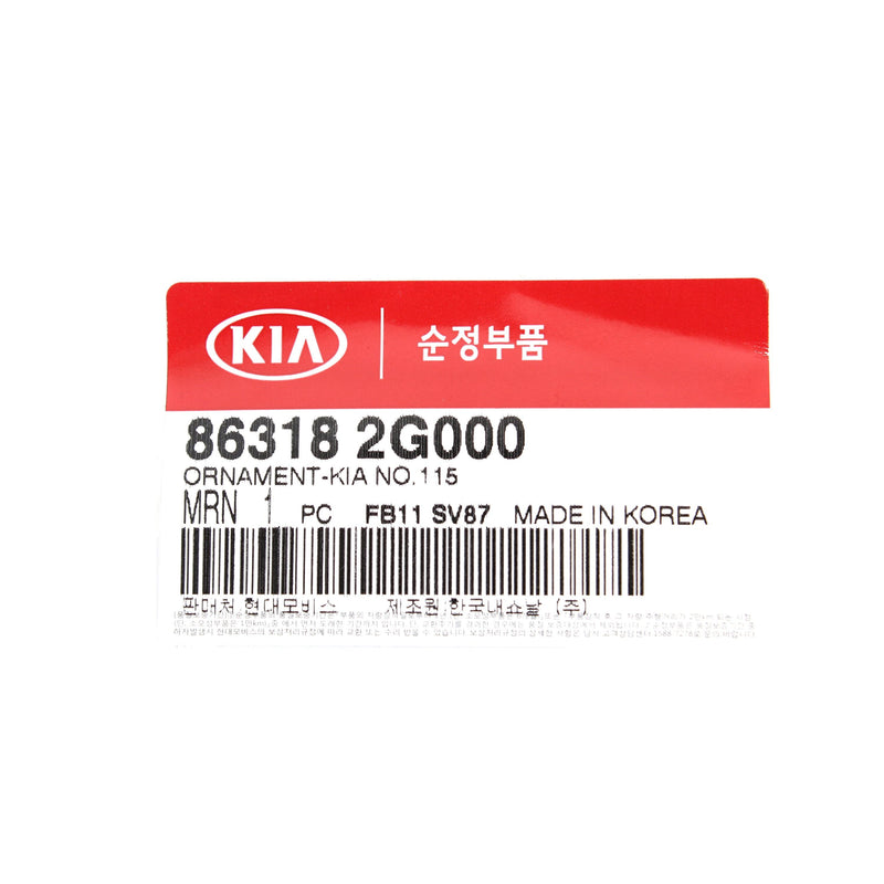 REAR Trunk Emblem for 06-13 Kia Forte Optima Rio Spectra 863182G000 GENUINE