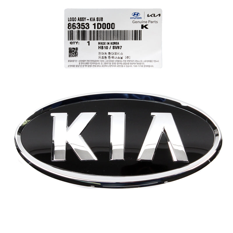 Front Grille Emblem for Kia Borrego Forte Rio Soul spectra 863531D000 GENUINE