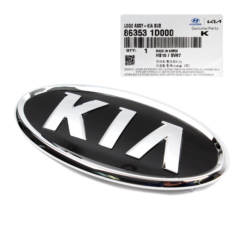 Front Grille Emblem for Kia Borrego Forte Rio Soul spectra 863531D000 GENUINE