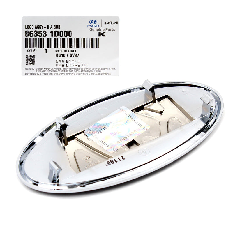 Front Grille Emblem for Kia Borrego Forte Rio Soul spectra 863531D000 GENUINE