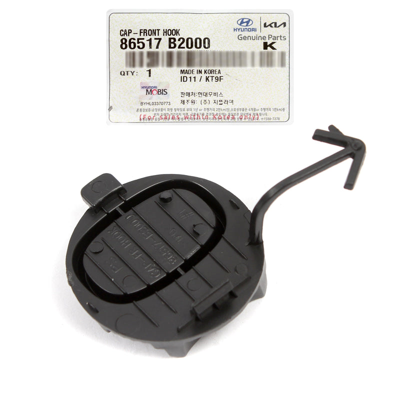 Front Bumper Tow Hook Eye Cap Cover for 2014-2016 Kia Soul 86517B2000 GENUINE