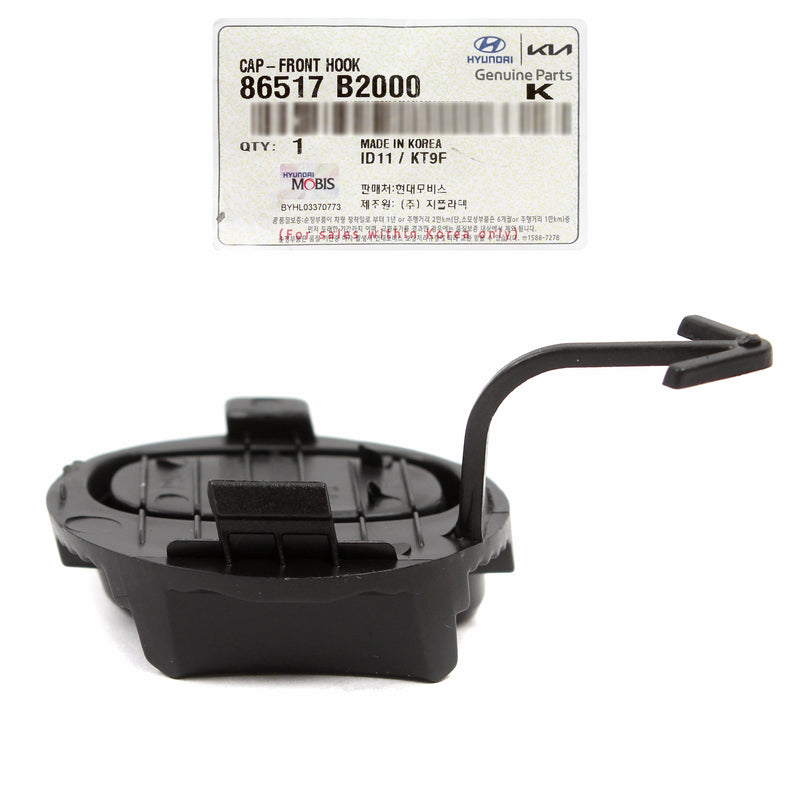 Front Bumper Tow Hook Eye Cap Cover for 2014-2016 Kia Soul 86517B2000 GENUINE