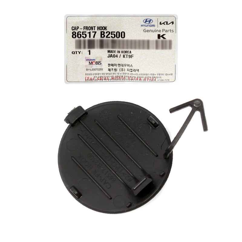 Front Bumper Tow Hook Cap Cover for 2017-2019 Kia Soul 86517B2500 GENUINE