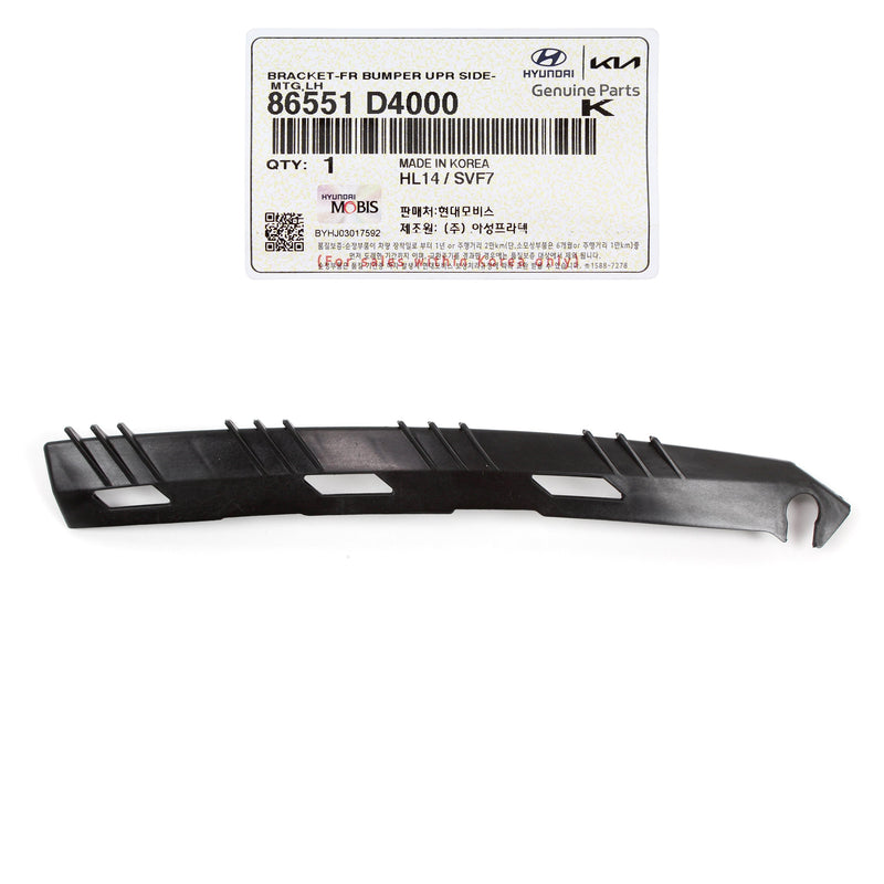 Front Bumper Bracket LEFT DRIVER LH for 16-20 Kia Optima 86551D4000 GENUINE