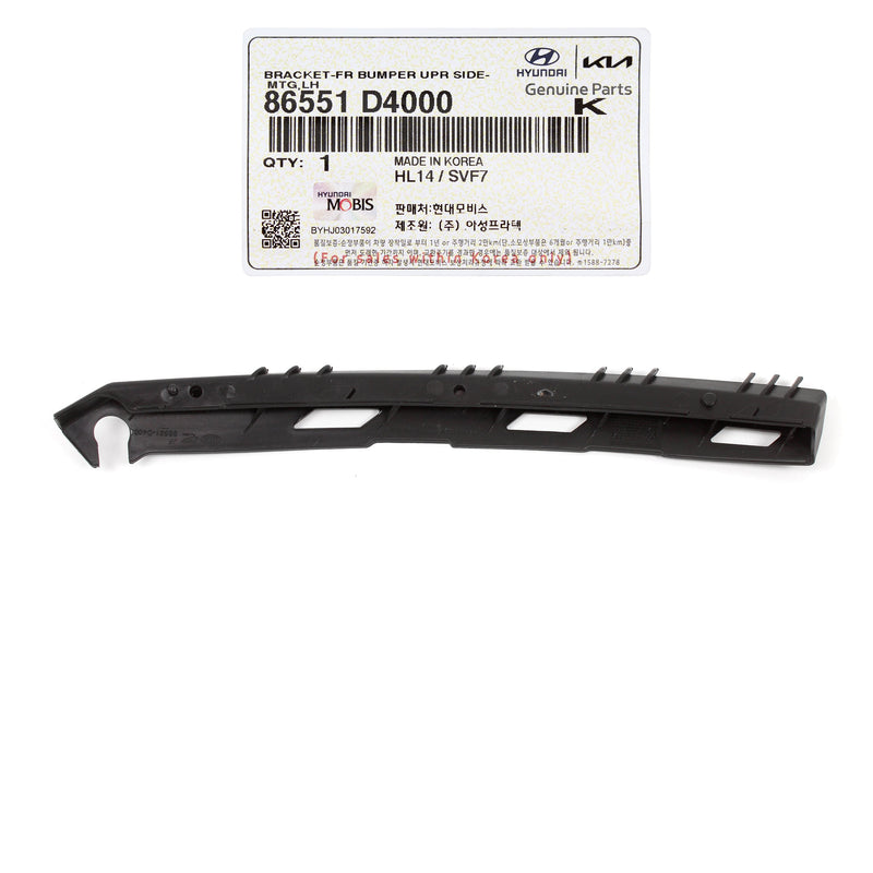 Front Bumper Bracket LEFT DRIVER LH for 16-20 Kia Optima 86551D4000 GENUINE