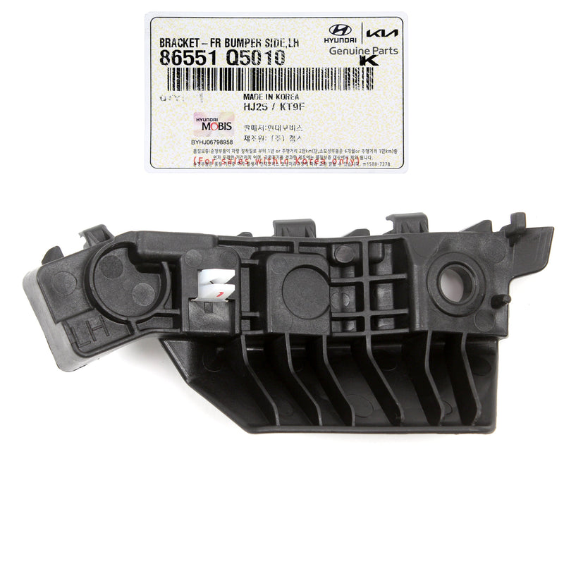 Front Bumper Bracket LEFT DRIVER LH for 20-23 Kia Seltos 86551Q5010 GENUINE