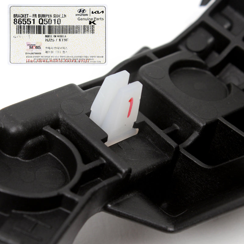 Front Bumper Bracket LEFT DRIVER LH for 20-23 Kia Seltos 86551Q5010 GENUINE