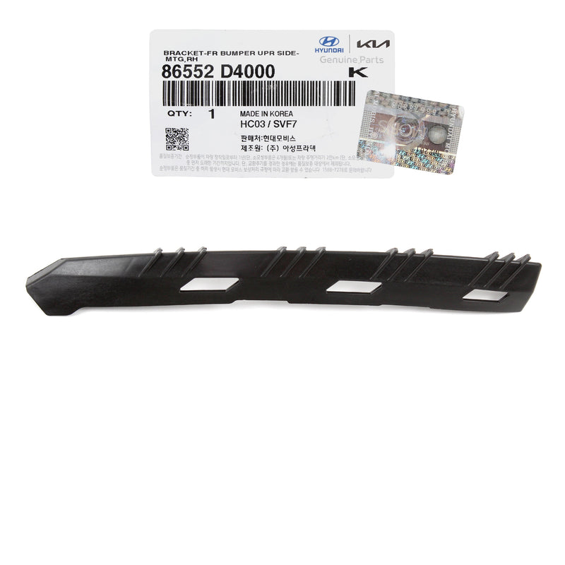Front Bumper Bracket PASSENGER Side for 16-20 Kia Optima 86552D4000 GENUINE