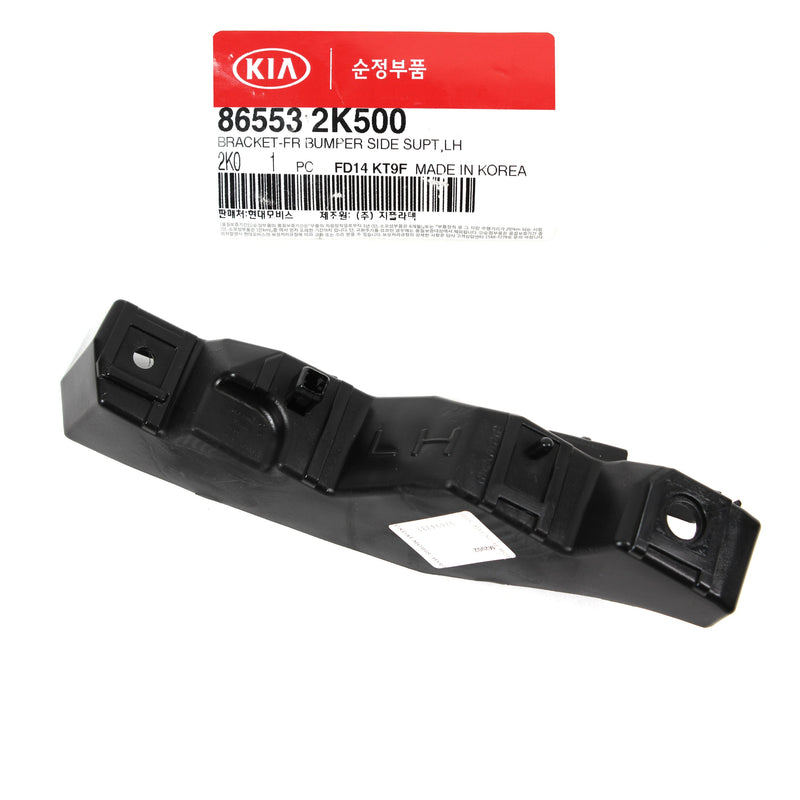 Front Bumper Bracket LEFT DRIVER for 2012-2013 Kia Soul 865532K500 GENUINE