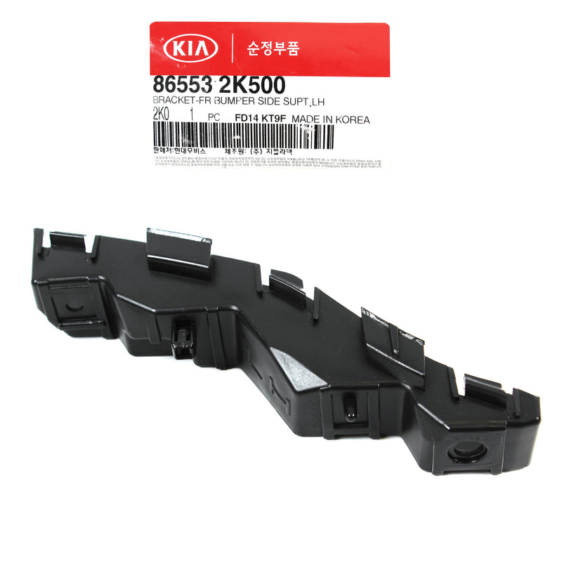 Front Bumper Bracket LEFT DRIVER for 2012-2013 Kia Soul 865532K500 GENUINE