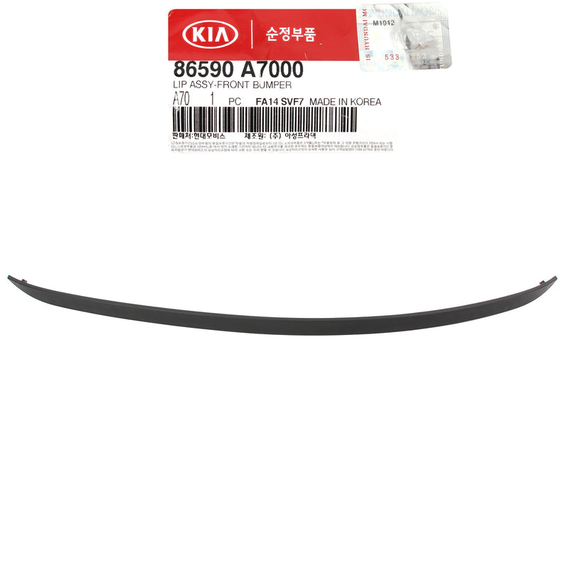 Front Bumper Lower Lip Spoiler for 14-16 Kia Forte OEM 86590A7000 GENUINE