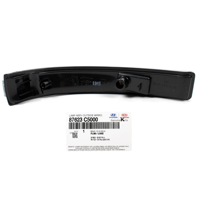 Outside Mirror Lamp PASSENGER SIDE for 2016-2020 Kia Sorento 87623-C5000 GENUINE