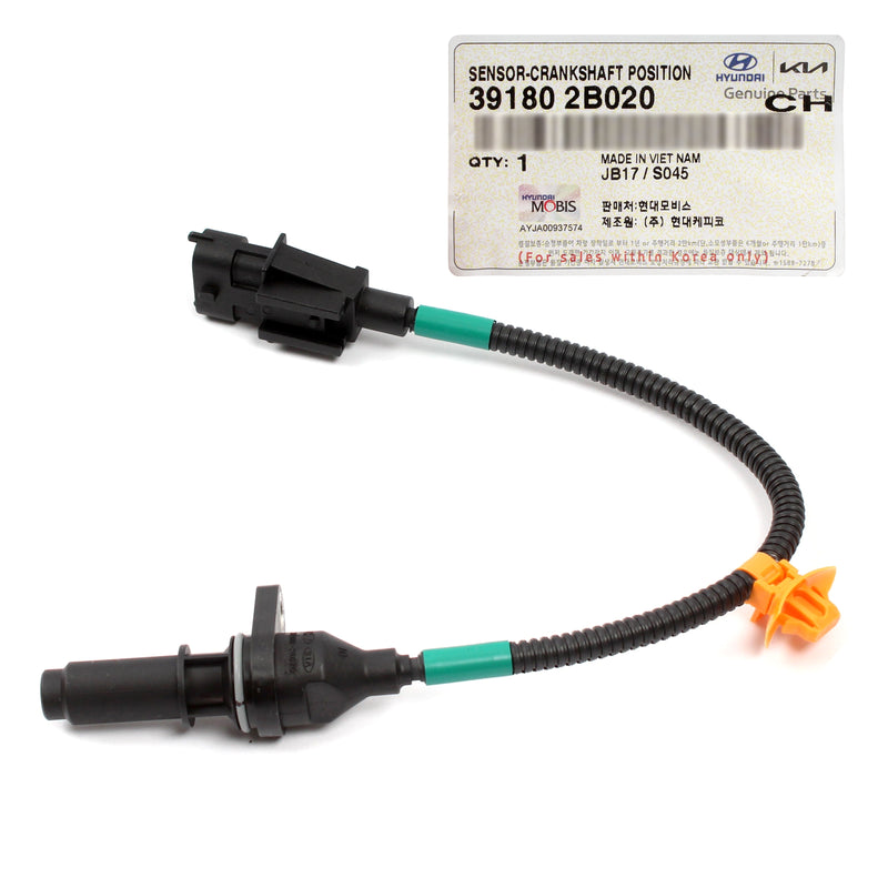 Crankshaft Position Sensor for 12-17 Kia Rio 12-16 Soul 391802B020 GENUINE
