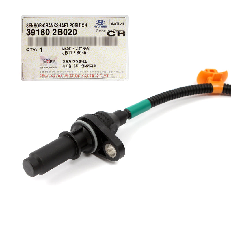 Crankshaft Position Sensor for 12-17 Kia Rio 12-16 Soul 391802B020 GENUINE