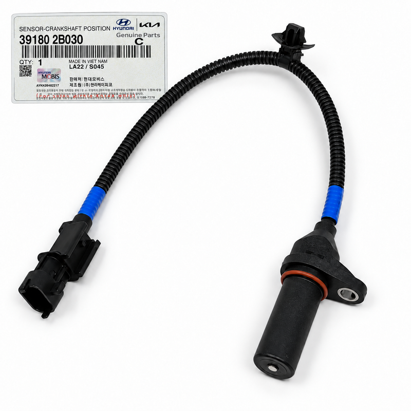 GENUINE Crankshaft Sensor for 1.6L 2013-2021 HYUNDAI 2014-2024 KIA 391802B030