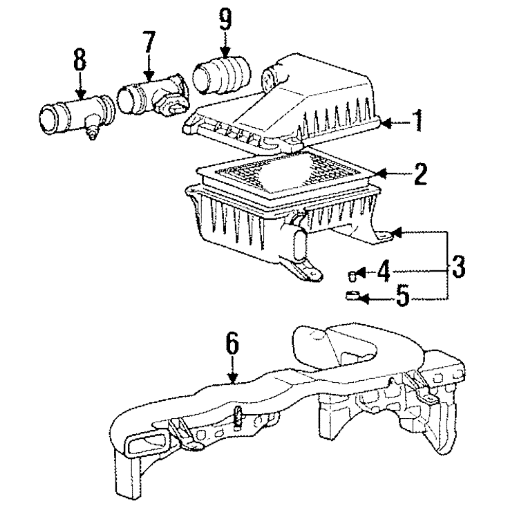 Air Intake Temperature Sensor for 1995-2010 Hyundai Kia 3934037100 GENUINE
