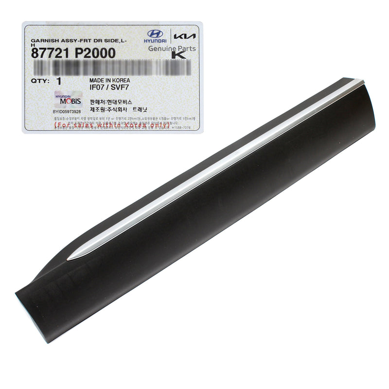 OEM Kia Sorento 2021-2023 for Front Door Side Molding DRIVER 87721P2000 GENUINE