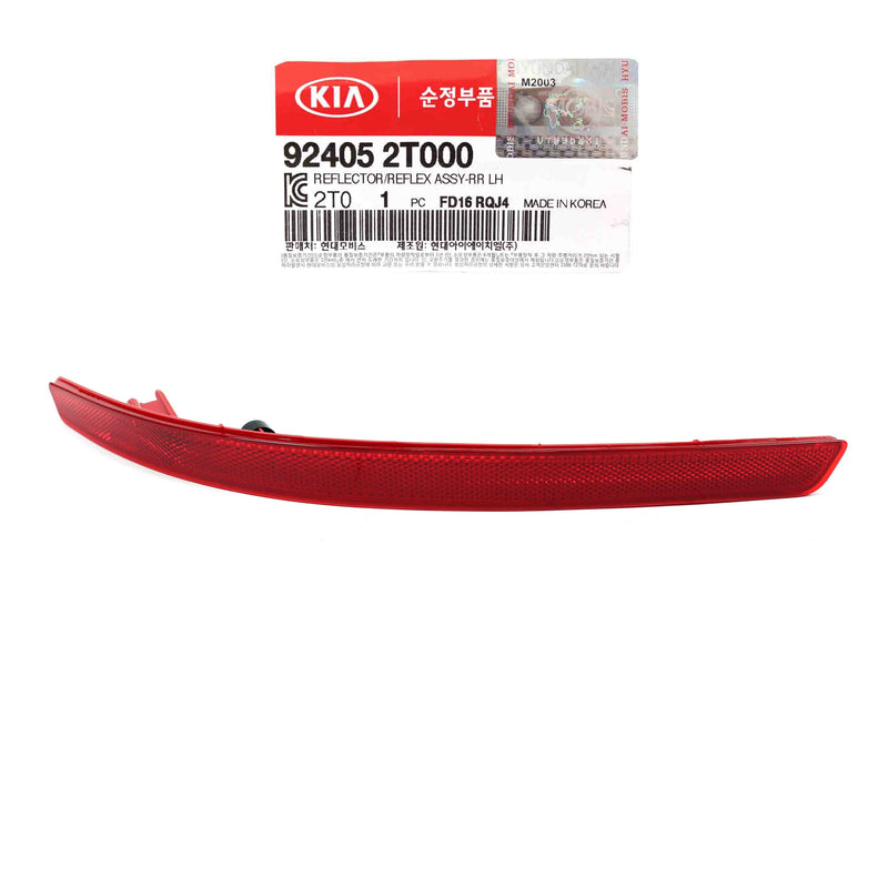 REAR Bumper Reflector LEFT DRIVER for 11-13 Kia Optima 924052T000 GENUINE