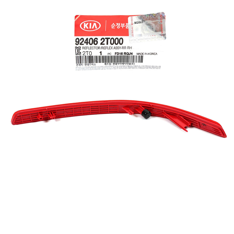 Fits 11-13 Kia Optima 924062T000 REAR Bumper Reflector RIGHT PASSENGER GENUINE