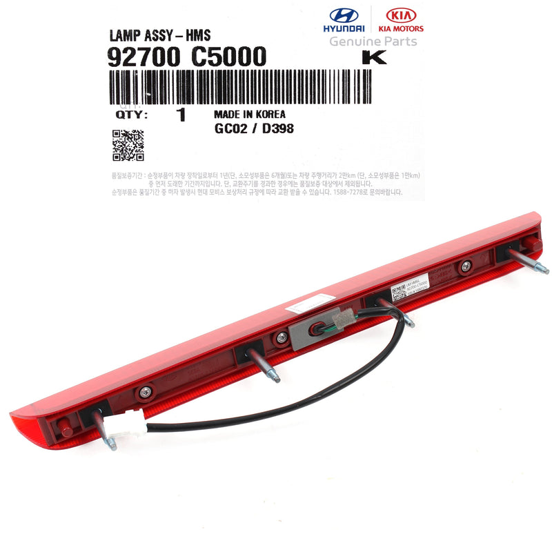 Rear Spoiler Brake Stop Lamp for 2016-2020 Kia Sorento 92700C5000 GENUINE