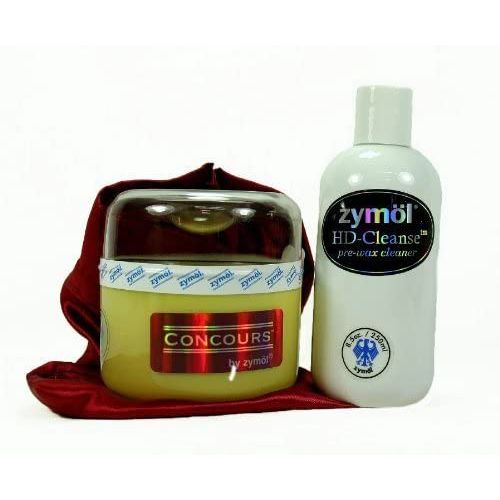 Zymol Concours Glaze & HD Cleanse Pre-Wax Cleaner Combo Kit