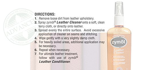 Zymol Leather Cleaner, Car Leather Care (2 Pack - Cleaner)