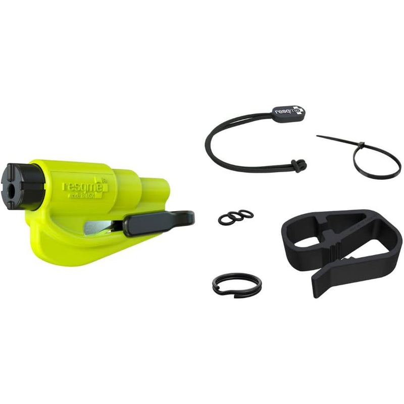 Resqme Accessory Pack The Original Emergency Keychain Car Escape Tool, 2-in-1