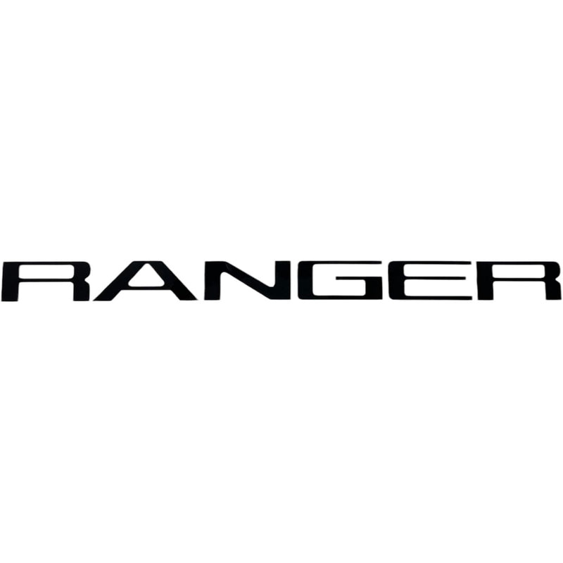 Eurosport Daytona Compatible with 2024 Ranger Rear Bumper Letter Inserts - Black