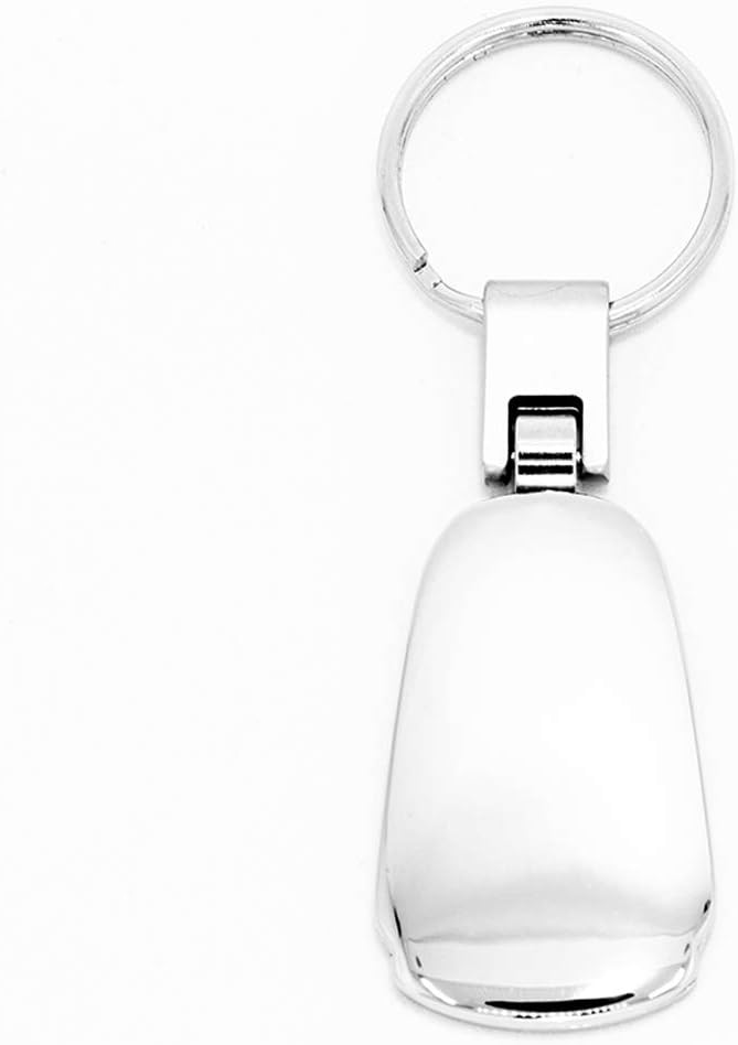 Au-Tomotive Gold Ford Thunderbird Chrome Keychain & Keyring - Teardrop
