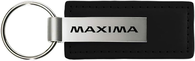 Au-TOMOTIVE GOLD Compatible Keychain for Nissan Maxima [KC1540.MAX] - Leather