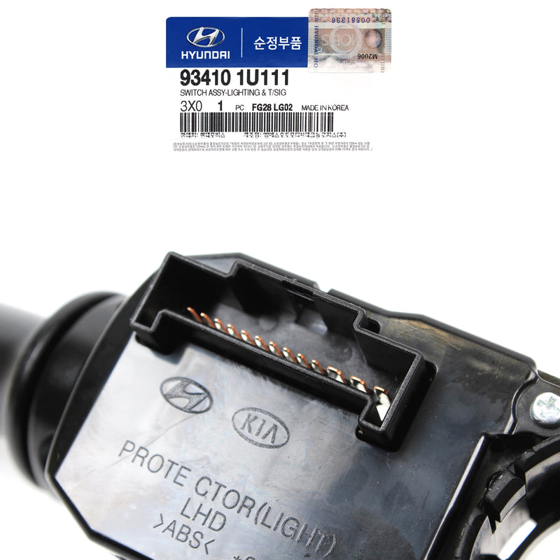 Headlight Turn Signal Switch for 11-18 Elantra Sonata Veloster Forte 934101U111