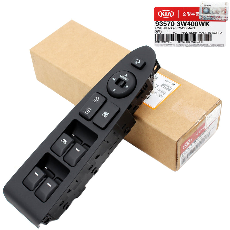 Power Window Switch LEFT DRIVER AUTO UP ONLY for 11-16 Kia Sportage GENUINE