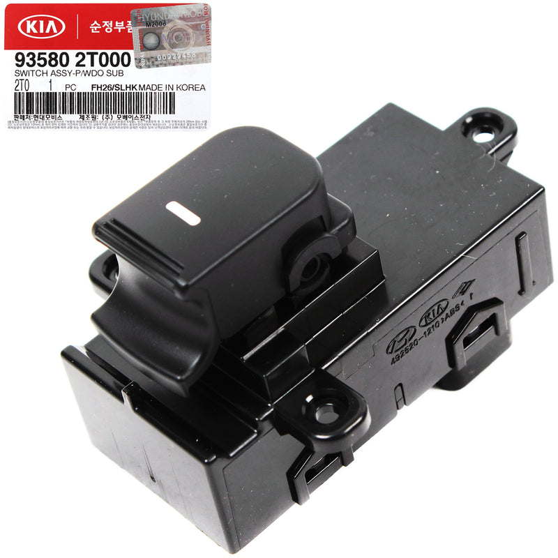 Rear Door Power Window Switch for 2011-2013 Kia Optima 935802T000 GENUINE