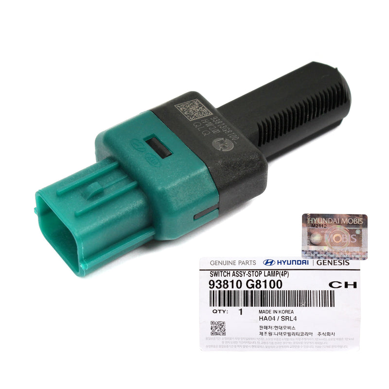 Brake Stop Lamp Switch 6 PIN for 2017-2024 Hyundai Kia Genesis 93810-G8100 OEM