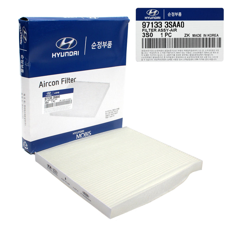 GENUINE Cabin Air Filter For Hyundai Azera Santa Fe Sport Sonata 971333SAA0