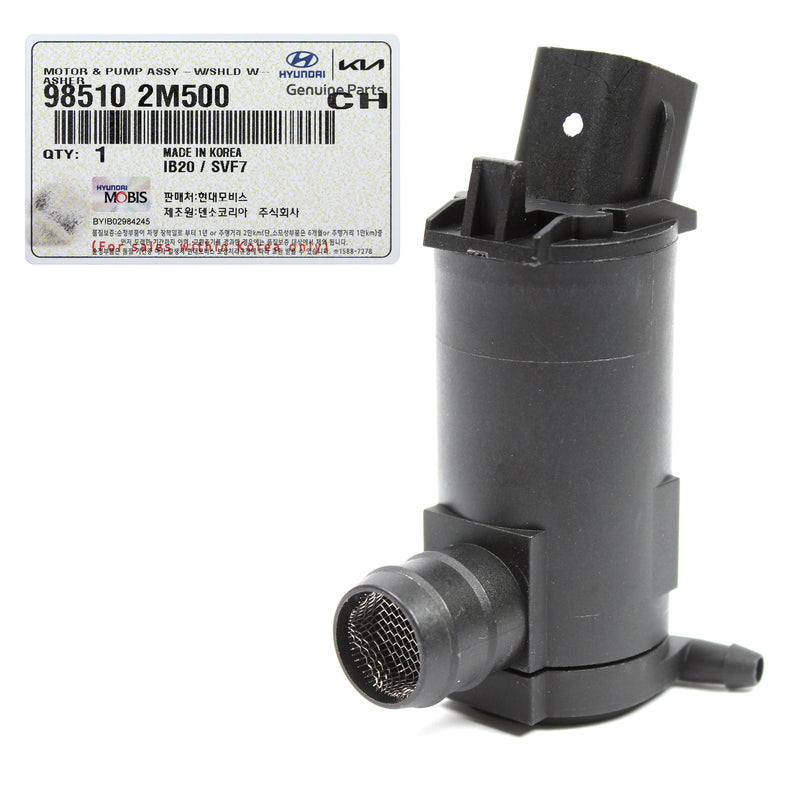 Windshield Washer Pump for Hyundai 2010-17 Tucson Veloster Optima 985102M500 OEM
