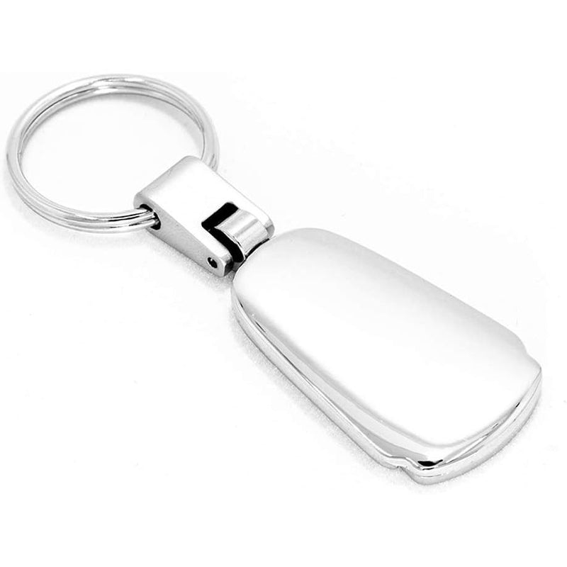 Au-Tomotive Gold Ford Thunderbird Chrome Keychain & Keyring - Teardrop