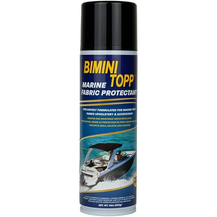 Raggtopp Bimini TOPP Marine Fabric Protectant