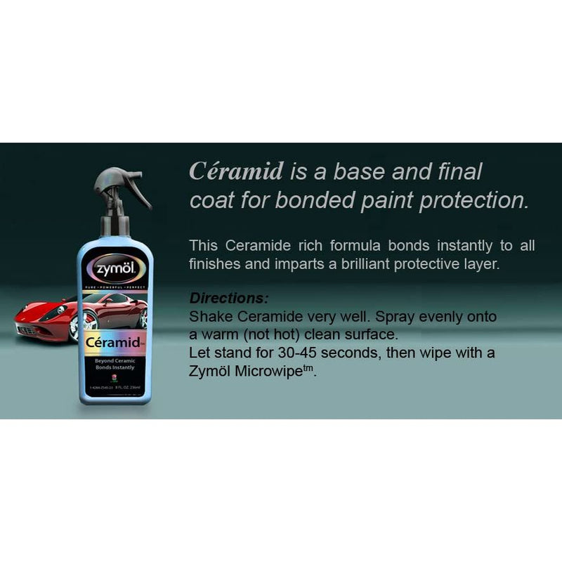 Zymol Ceramid 8oz Beyond Ceramic Bonds for Paint Protection