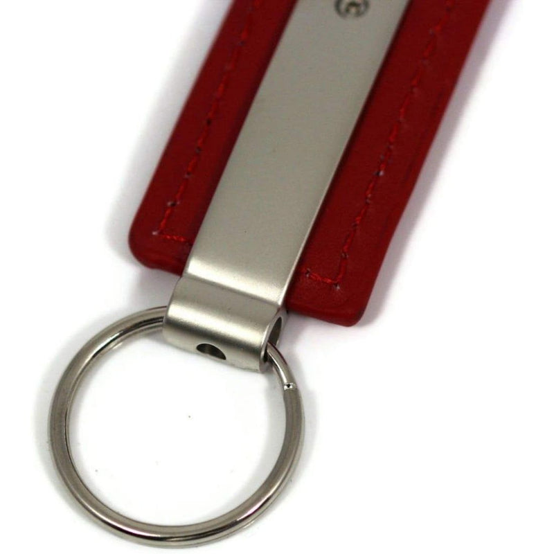 Au-Tomotive Gold, INC. Ford Red Leather Key Chain