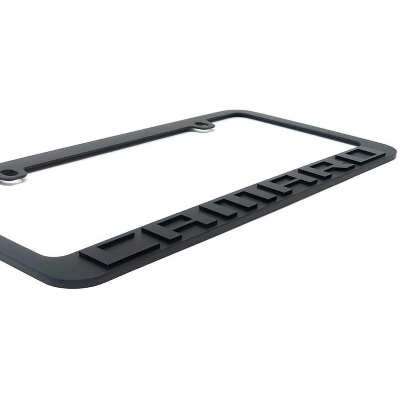 Eurosport Daytona 2010-2018 Chevrolet Camaro Stealth Blackout License Frame