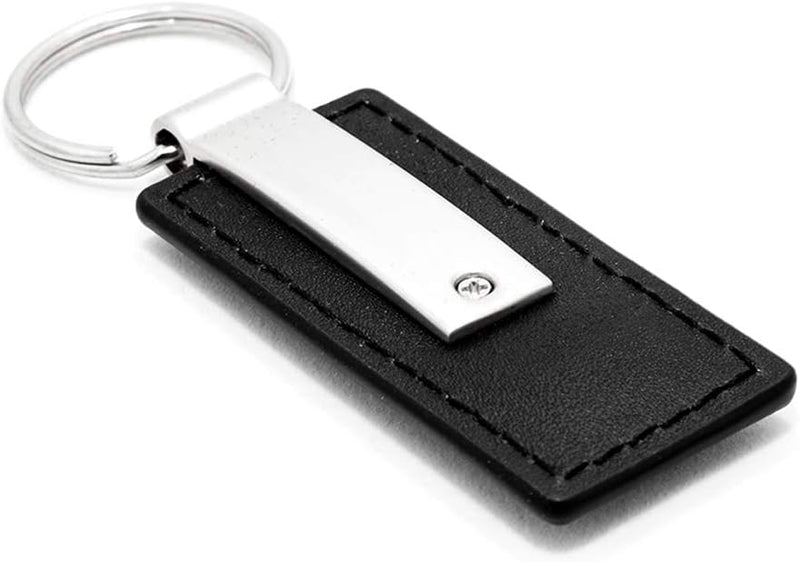 Au-Tomotive Gold, INC.Ford Edge Black Leather Key Chain