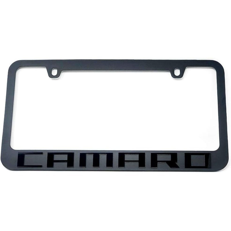 Eurosport Daytona 2010-2018 Chevrolet Camaro Stealth Blackout License Frame