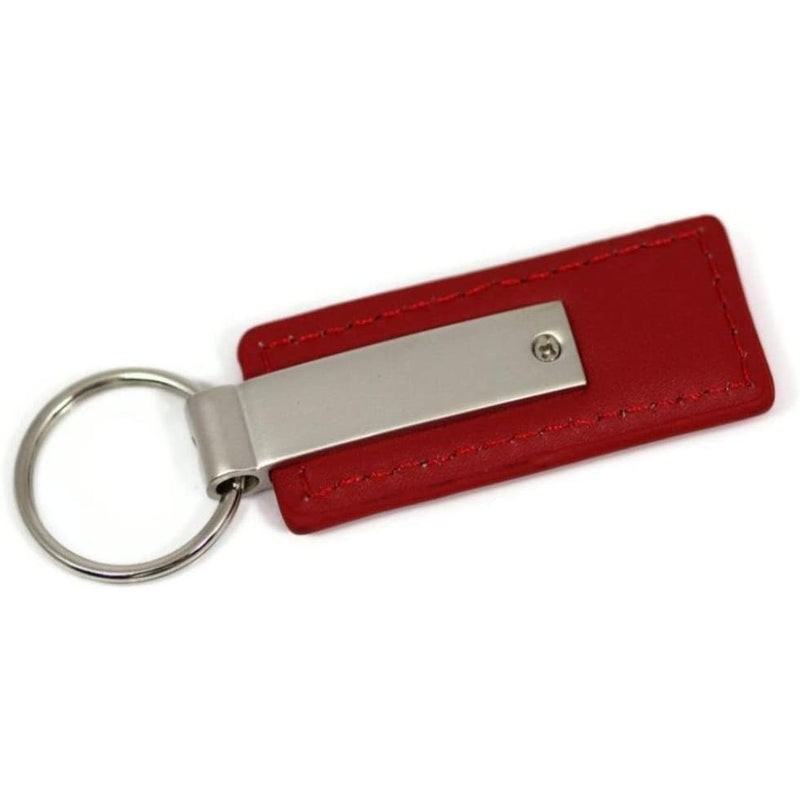 Au-Tomotive Gold, Ford Mustang Red Leather Car Key Chain