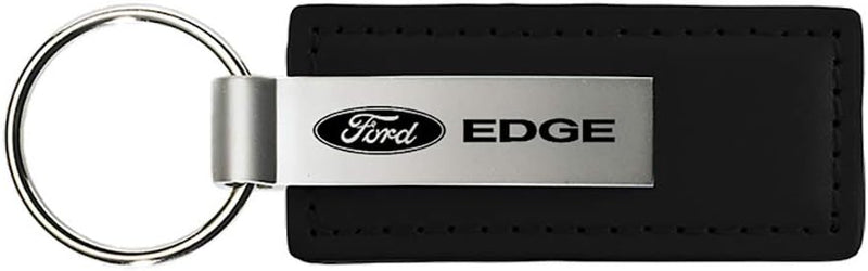 Au-Tomotive Gold, INC.Ford Edge Black Leather Key Chain