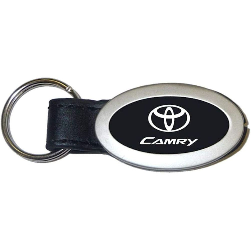 Au-Tomotive Gold, INC. Compatible With Toyota Camry Oval Style Metal Key Chain